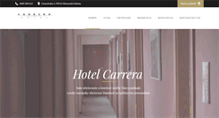 Desktop Screenshot of hotel-carrera.sk